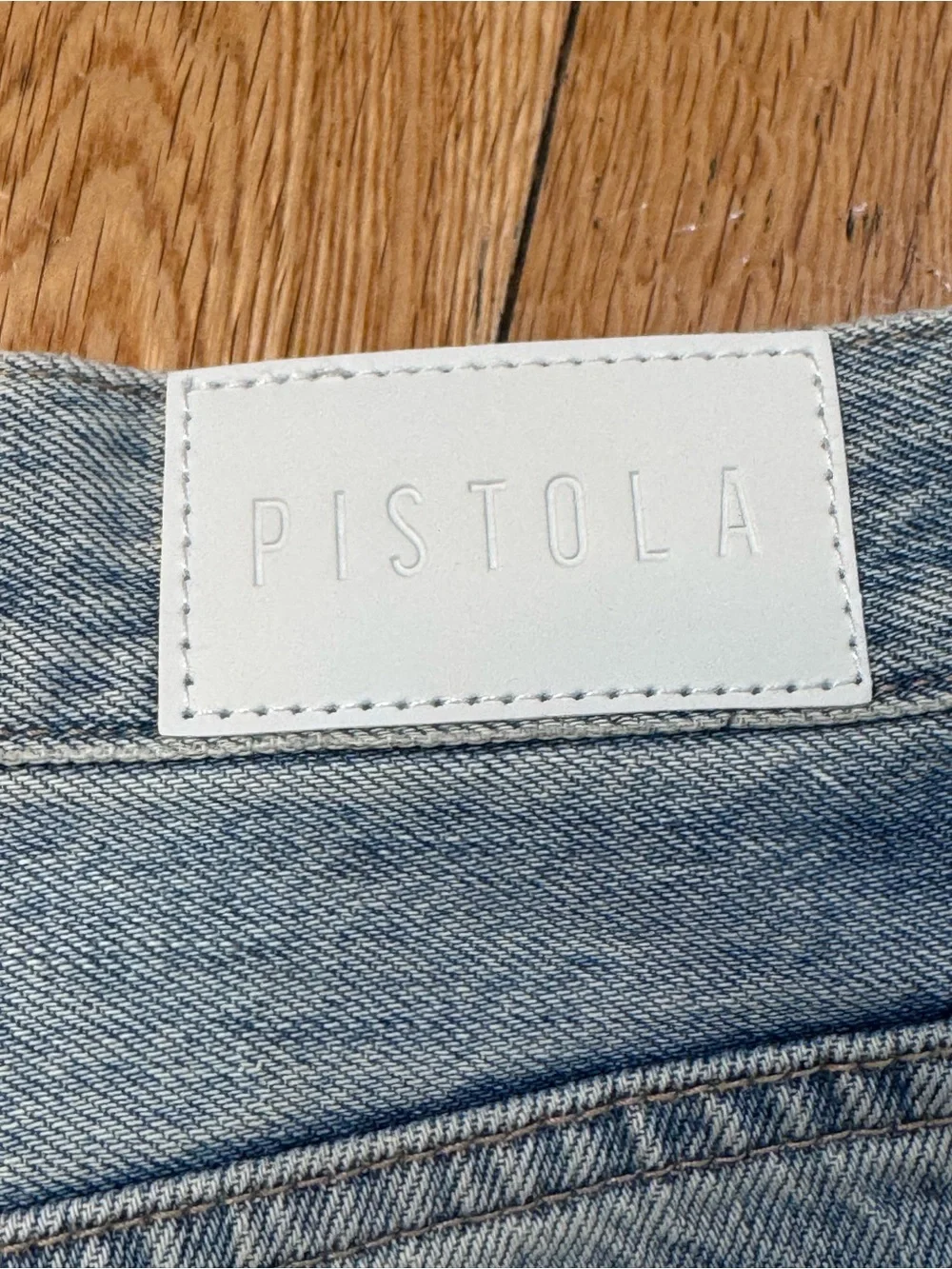 NEW PISTOLA Cassie Super High Rise Straight Jeans Bramble - Picture 15 of 16